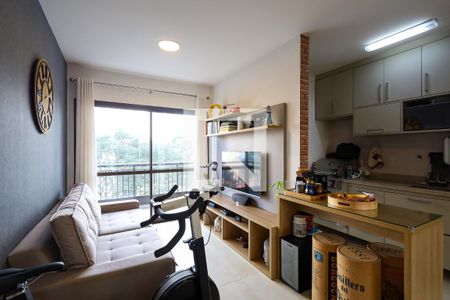 Sala de apartamento à venda com 2 quartos, 70m² em Vila Romana, São Paulo