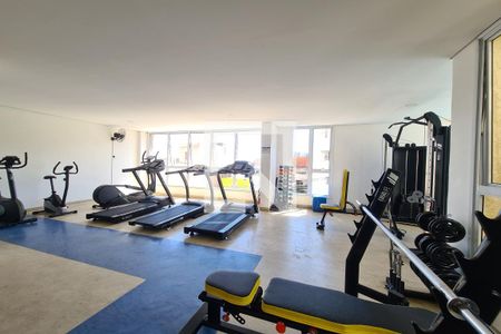 Apartamento para alugar com 35m², 1 quarto e 1 vaga Apartamento para alugar com 35m², 1 quarto e 1 vagaÁrea comum - Academia