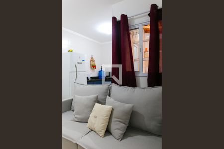 Sala de apartamento para alugar com 2 quartos, 55m² em Jardim Vila Rica, Santo André