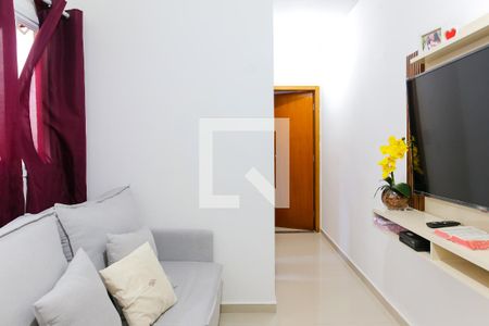 Sala de apartamento para alugar com 2 quartos, 55m² em Jardim Vila Rica, Santo André