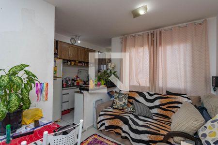 Sala de apartamento à venda com 2 quartos, 44m² em Canhema, Diadema