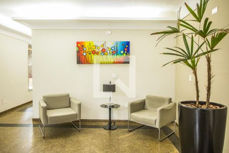 Studio para alugar com 25m², 1 quarto e sem vaga Studio para alugar com 25m², 1 quarto e sem vagaHall social