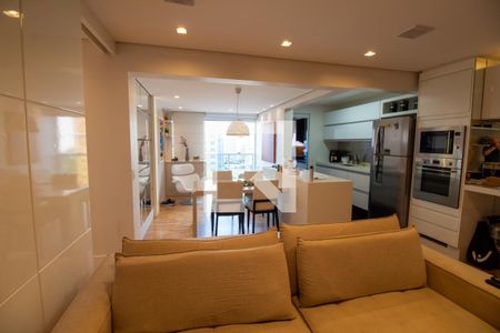 Sala de apartamento à venda com 2 quartos, 68m² em Vila Gertrudes, São Paulo