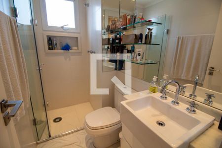 Banheiro de apartamento à venda com 2 quartos, 68m² em Vila Gertrudes, São Paulo