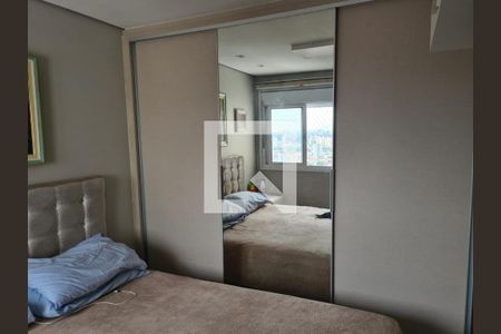 Quarto de apartamento à venda com 2 quartos, 52m² em Vila Scarpelli, Santo André