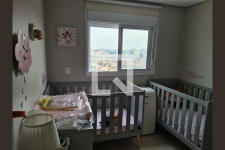 Quarto de apartamento à venda com 2 quartos, 52m² em Vila Scarpelli, Santo André