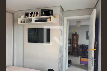 Quarto de apartamento à venda com 2 quartos, 52m² em Vila Scarpelli, Santo André