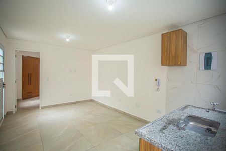 Sala / Cozinha de casa de condomínio para alugar com 1 quarto, 64m² em Parque Imperial, São Paulo