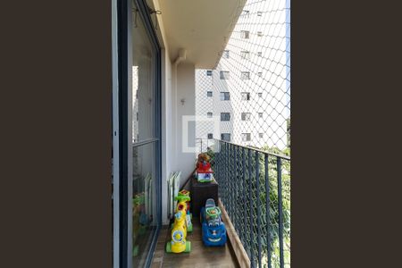 Varanda da Sala de apartamento para alugar com 2 quartos, 62m² em Sacoma, São Paulo
