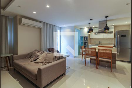 Sala de apartamento à venda com 3 quartos, 182m² em Recreio dos Bandeirantes, Rio de Janeiro