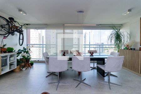 Sala de Jantar de apartamento à venda com 2 quartos, 106m² em Cidade Monções, São Paulo