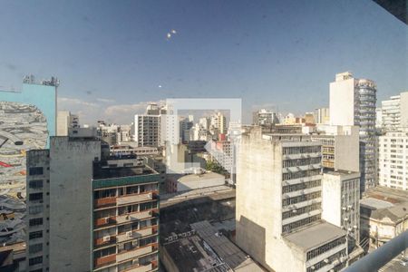 Vista da Sala de apartamento à venda com 1 quarto, 29m² em Vila Buarque, São Paulo