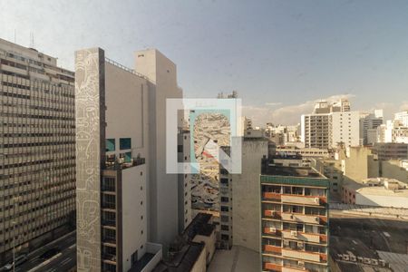 Vista da Sala de apartamento à venda com 1 quarto, 29m² em Vila Buarque, São Paulo