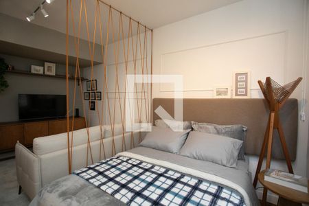 Sala/Quarto de apartamento para alugar com 1 quarto, 39m² em Santa Cecília, Porto Alegre