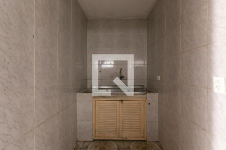 Cozinha de casa para alugar com 1 quarto, 30m² em Vila Carmosina, São Paulo