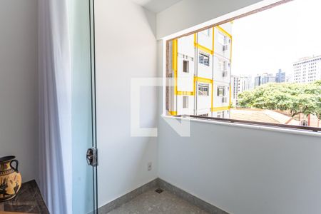 Varanda da Sala de apartamento à venda com 2 quartos, 62m² em Santa Efigênia, Belo Horizonte