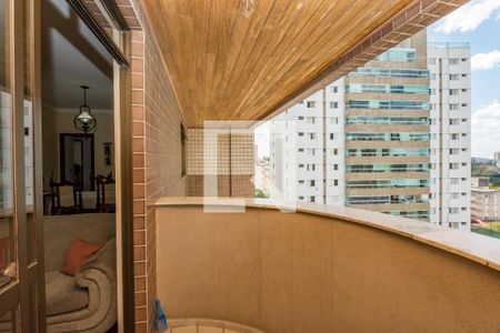 Varanda da Sala de apartamento à venda com 3 quartos, 115m² em Buritis, Belo Horizonte