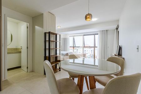Sala de apartamento para alugar com 1 quarto, 44m² em Coqueiros, Florianópolis