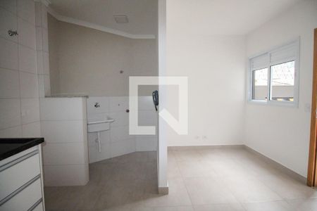 sala / cozinha de apartamento para alugar com 1 quarto, 27m² em Vila Nivi, São Paulo