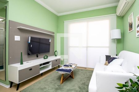 Sala de apartamento à venda com 2 quartos, 63m² em Moema, São Paulo