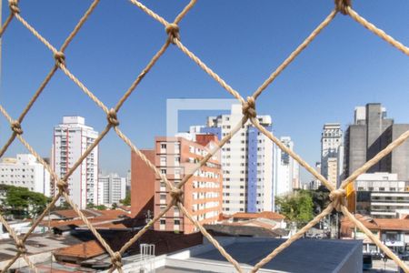 Vista do Quarto de apartamento à venda com 2 quartos, 63m² em Moema, São Paulo