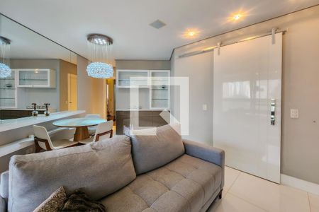 Sala de apartamento à venda com 3 quartos, 107m² em Nova Petrópolis, São Bernardo do Campo