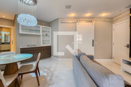 Sala de apartamento à venda com 3 quartos, 107m² em Nova Petrópolis, São Bernardo do Campo