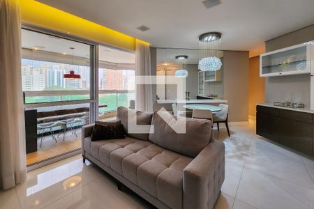 Sala de apartamento à venda com 3 quartos, 107m² em Nova Petrópolis, São Bernardo do Campo