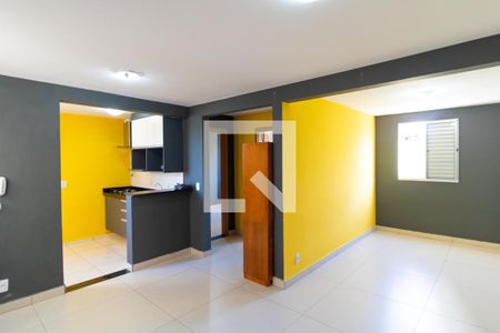 Salas de apartamento à venda com 1 quarto, 49m² em Jardim Anton Von Zuben, Campinas