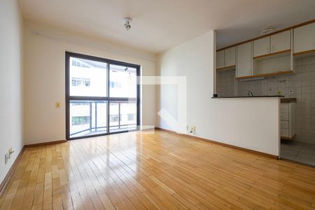Sala de apartamento para alugar com 1 quarto, 45m² em Jardins, São Paulo
