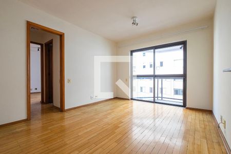 Sala de apartamento para alugar com 1 quarto, 45m² em Jardins, São Paulo