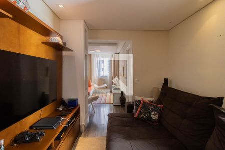 Sala de TV de apartamento à venda com 3 quartos, 114m² em Vila Santo Antônio, Guarulhos
