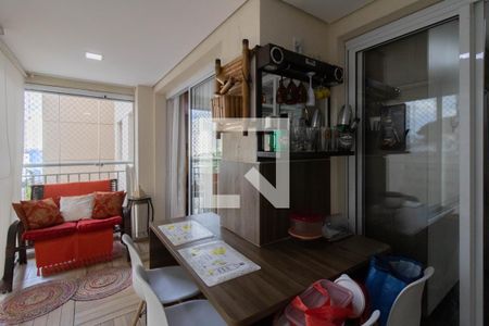 Varanda Gourmet de apartamento à venda com 3 quartos, 114m² em Vila Santo Antônio, Guarulhos