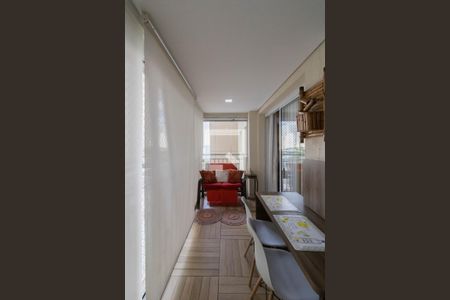 Varanda Gourmet de apartamento à venda com 3 quartos, 114m² em Vila Santo Antônio, Guarulhos