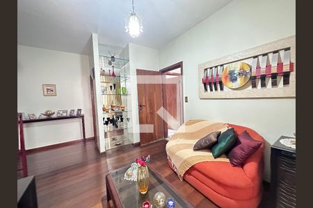 Sala de apartamento à venda com 3 quartos, 180m² em União, Belo Horizonte