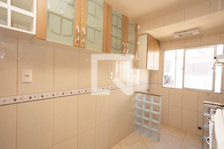 Cozinha de apartamento para alugar com 1 quarto, 29m² em Jardim Itu, Porto Alegre