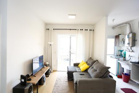 Sala / cozinha americana de apartamento para alugar com 2 quartos, 61m² em Fazenda Morumbi, São Paulo