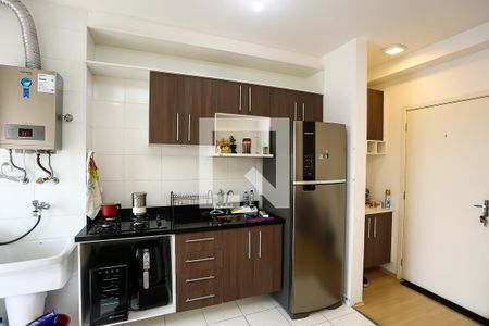 Sala / cozinha americana de apartamento para alugar com 2 quartos, 61m² em Fazenda Morumbi, São Paulo