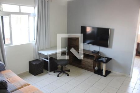 Sala de apartamento para alugar com 2 quartos, 81m² em Catiapoã, São Vicente