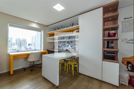 Studio - Sala de kitnet/studio para alugar com 1 quarto, 29m² em Cidade Monções, São Paulo