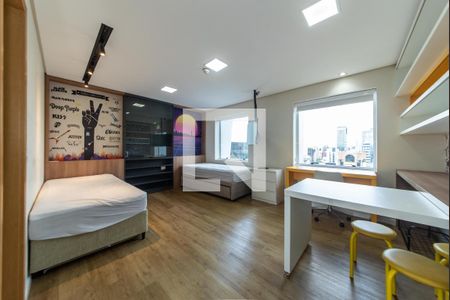 Studio - Quarto de kitnet/studio para alugar com 1 quarto, 29m² em Cidade Monções, São Paulo