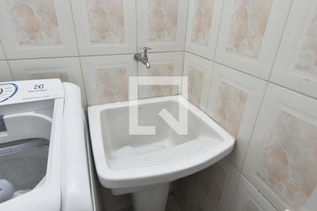 Studio à venda com 46m², 1 quarto e sem vagaBanheiro e Área de serviço