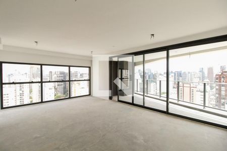Sala de apartamento à venda com 3 quartos, 154m² em Vila Olímpia, São Paulo