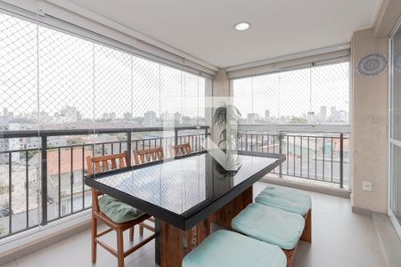Varanda da Sala de apartamento para alugar com 2 quartos, 84m² em Vila Vera, São Paulo