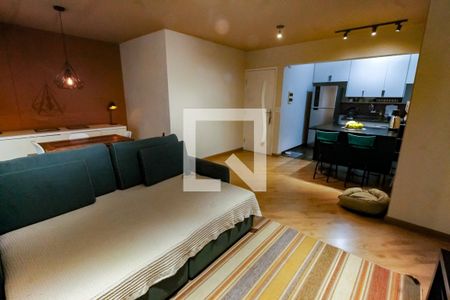 Sala de apartamento à venda com 2 quartos, 64m² em Panamby, São Paulo