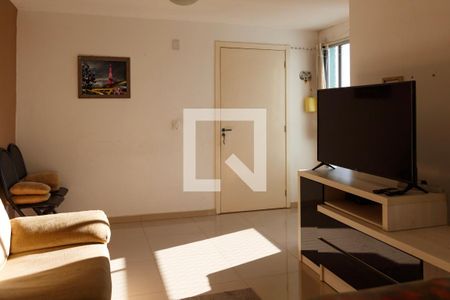 Sala  de apartamento à venda com 2 quartos, 57m² em Vila Nova, Porto Alegre