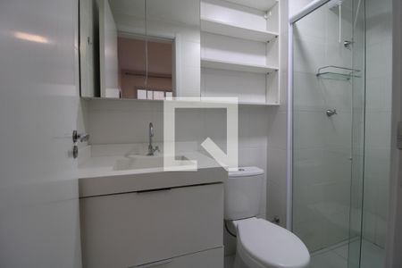 Banheiro de apartamento à venda com 1 quarto, 30m² em Jardim Prudência, São Paulo