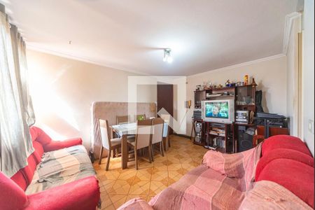 Sala de apartamento à venda com 2 quartos, 58m² em Jardim Alvorada, Santo André