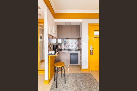 Studio à venda com 30m², 1 quarto e 1 vagaCozinha