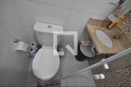 Banheiro de apartamento à venda com 1 quarto, 37m² em Vila Nivi, São Paulo